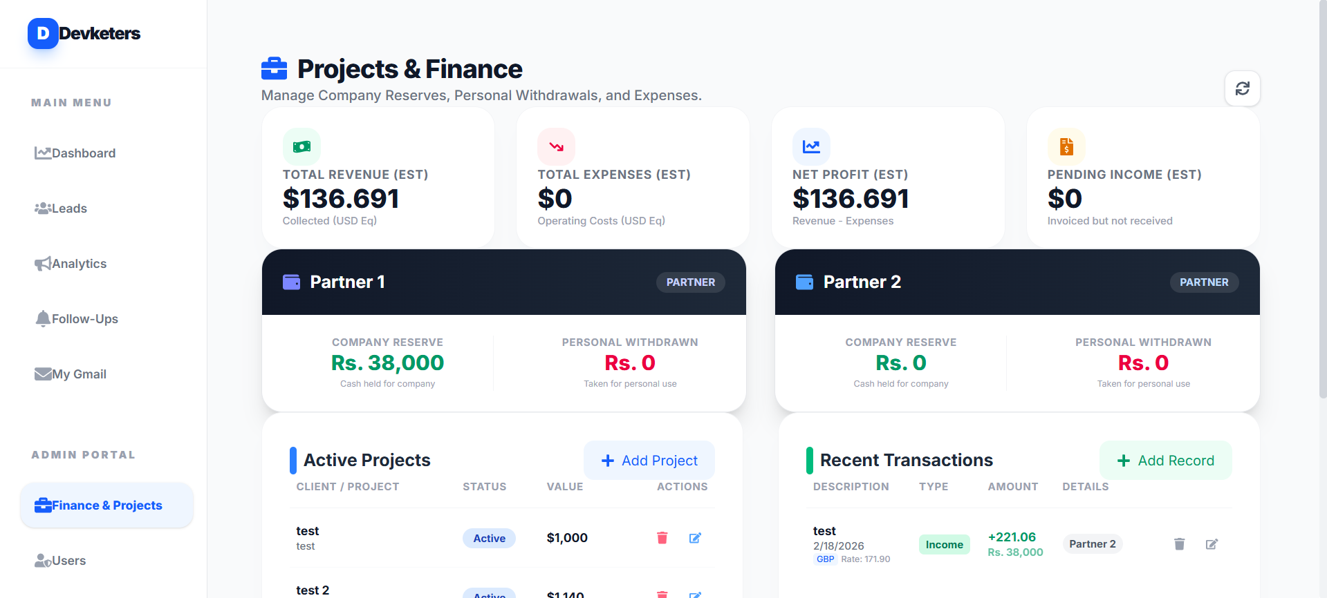 Devketers Outreach System screenshot 7